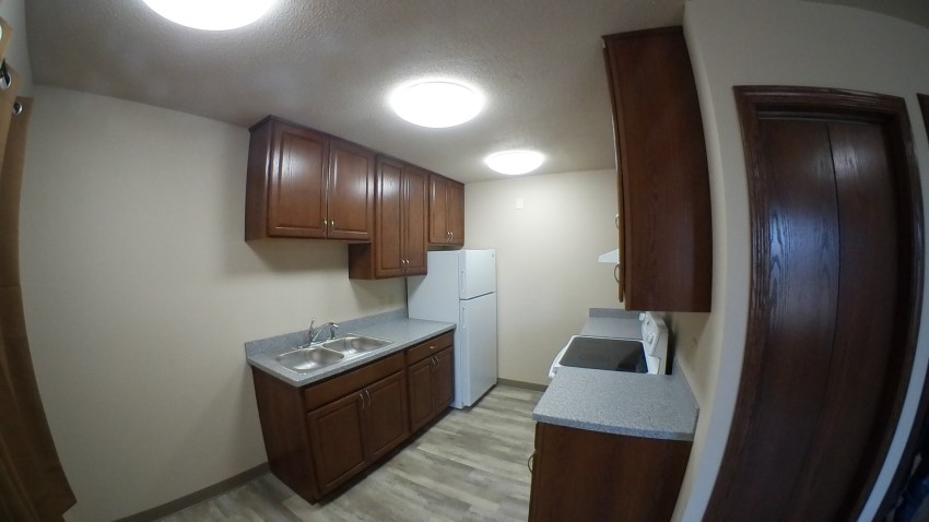 Picture of Pawnee Village 1 bedroom apartment kitchen