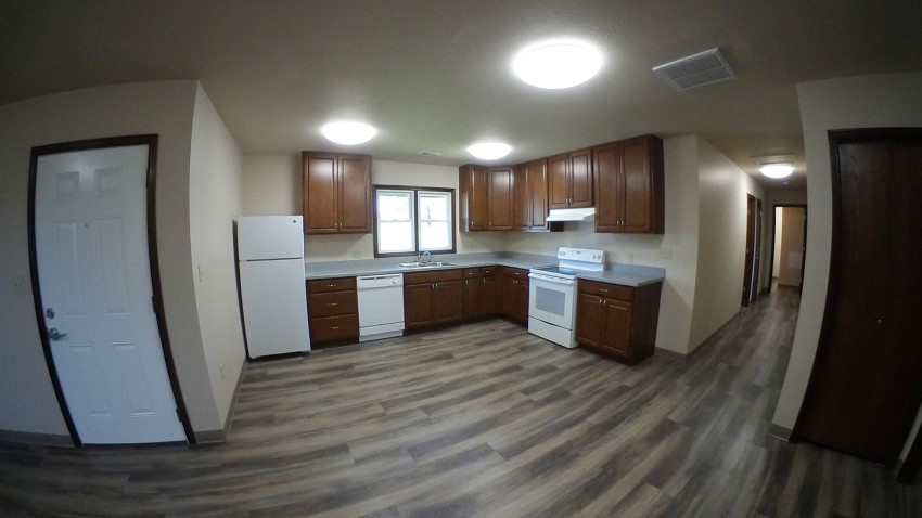 Picture of Pawnee Village 3 bedroom apartment kitchen